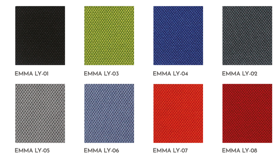 verschillende kleuropties ergonomische bureaustoel AriaLight