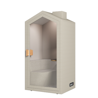 Akoestische POD waarbij zijkant zichtbaar is.