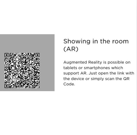 qr code om te zien hoe souly bureaustoel eruitziet bij je thuis
