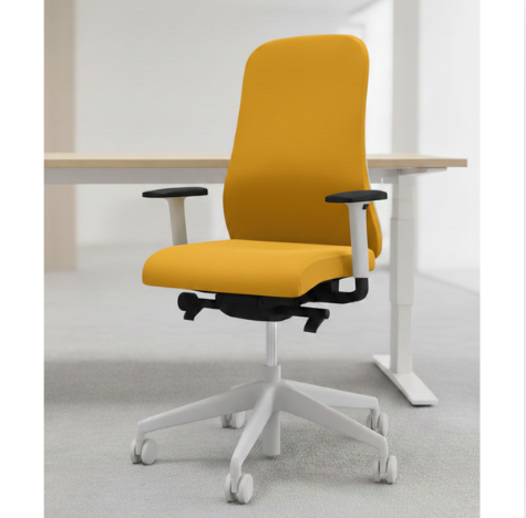 souly gele bureaustoel