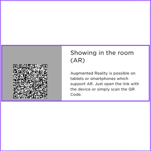 qr code om te zien hoe xenium bureaustoel eruitziet bij je thuis