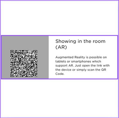 qr code om te zien hoe xenium bureaustoel eruitziet bij je thuis