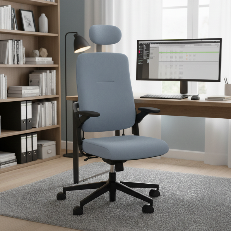 xenium ergonomische bureaustoel grijze variant