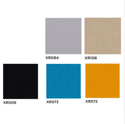 kleurstaal kleuren bekleding bureaustoel xiliumduoback