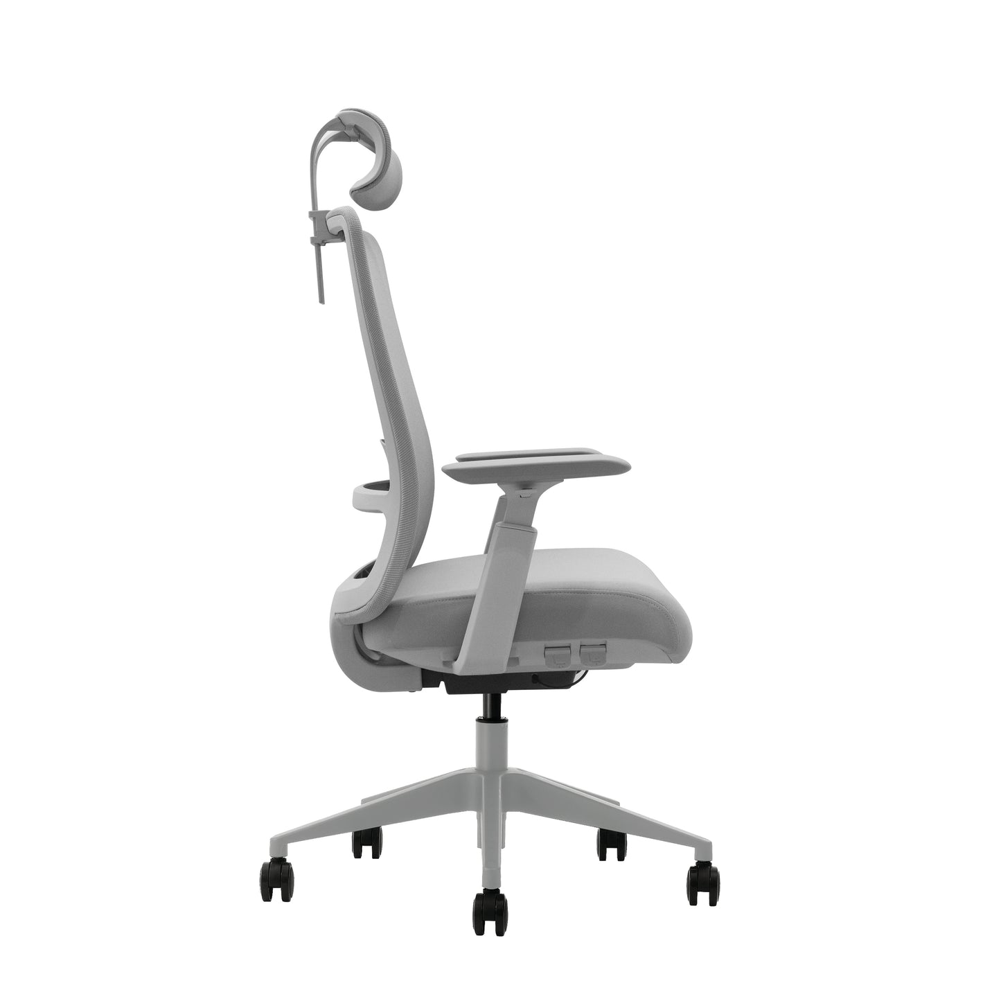 Zij-aanzicht AriaLight ergonomische bureaustoel