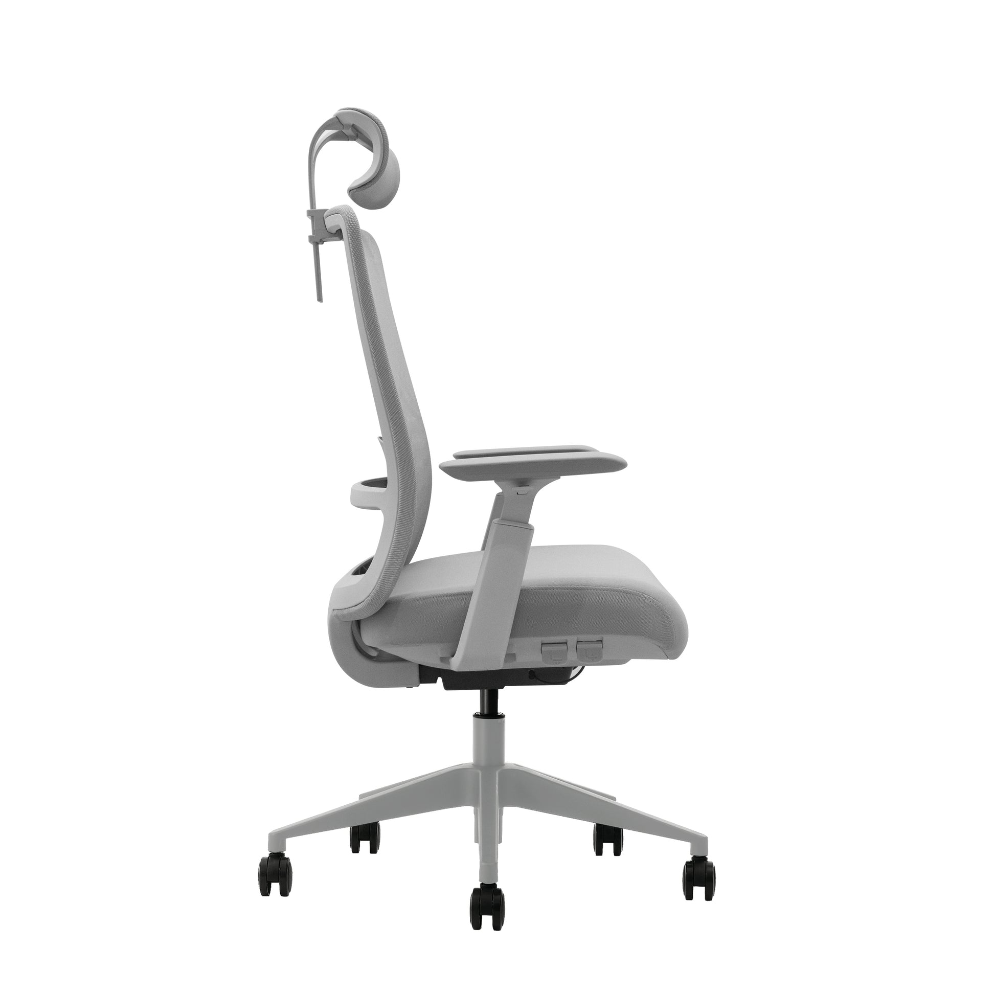 Zij-aanzicht AriaLight ergonomische bureaustoel