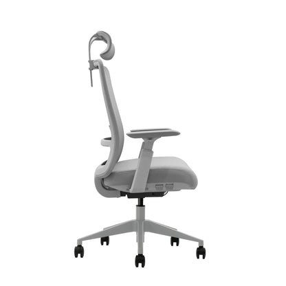 Zij-aanzicht AriaLight ergonomische bureaustoel