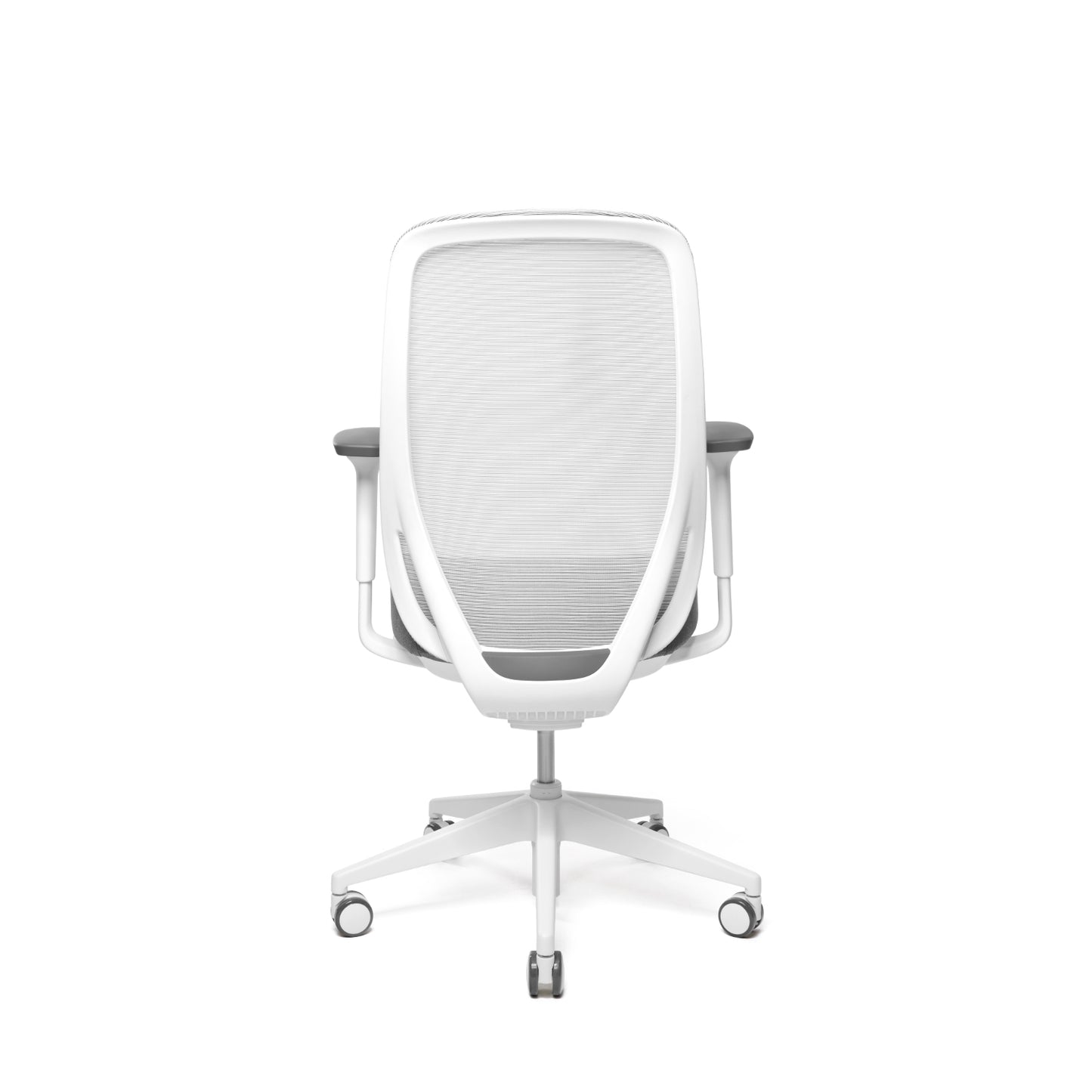 Achterkant bureaustoel Élysia - beste bureaustoel voor thuiswerkplek