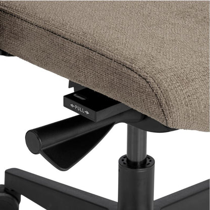 ergonova 10 close up stoffering taupe en mechanisme