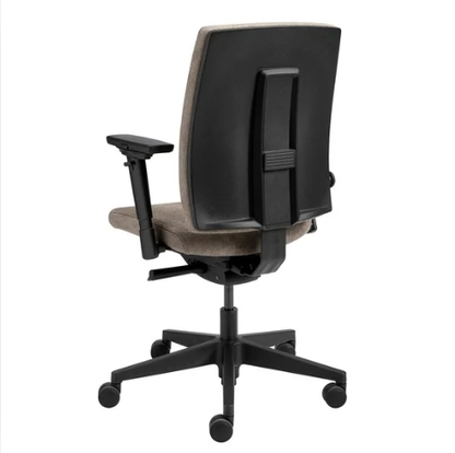bureaustoel ergonova 10 taupe achterkant