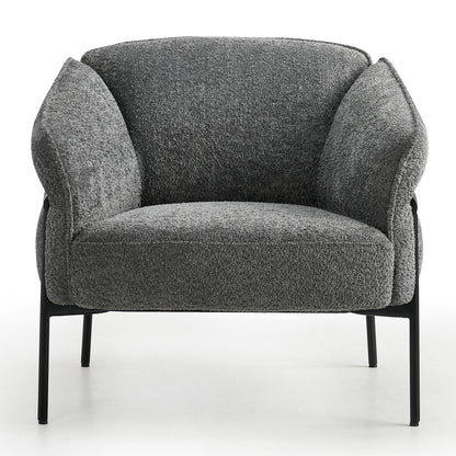 fauteuil grijs voorkant