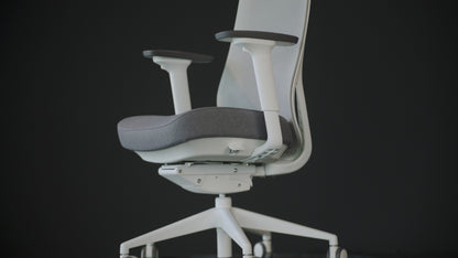 filmpje bureaustoel Elysia waarin deze van alle kanten te zien is.