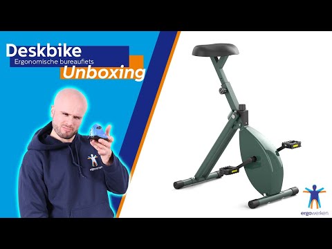 deskbike video unboxing materialen