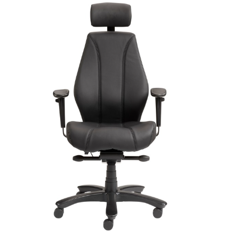 raptor 24/7 pro zwart leder voorkant