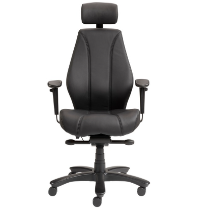 raptor 24/7 pro zwart leder voorkant