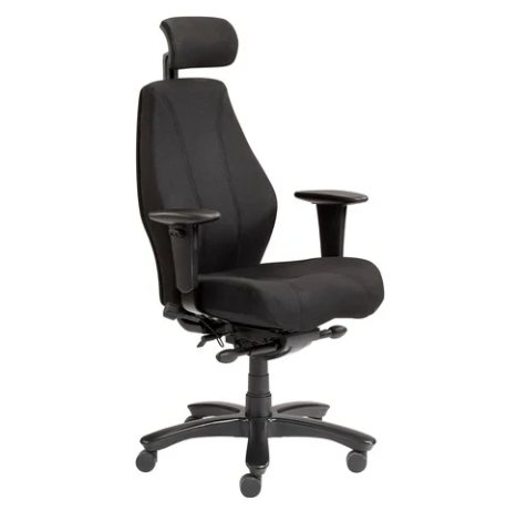 raptor24/7 pro zwart polyester voorkant