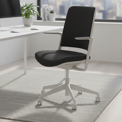 withme zwarte bureaustoel